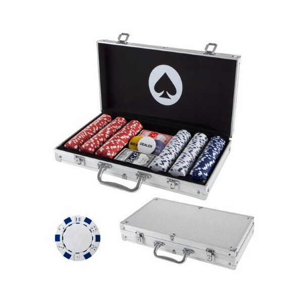 Toy Time Maverick 300 Dice Style 11.5g Poker Chip Set By Toy Time 838963WZL - main